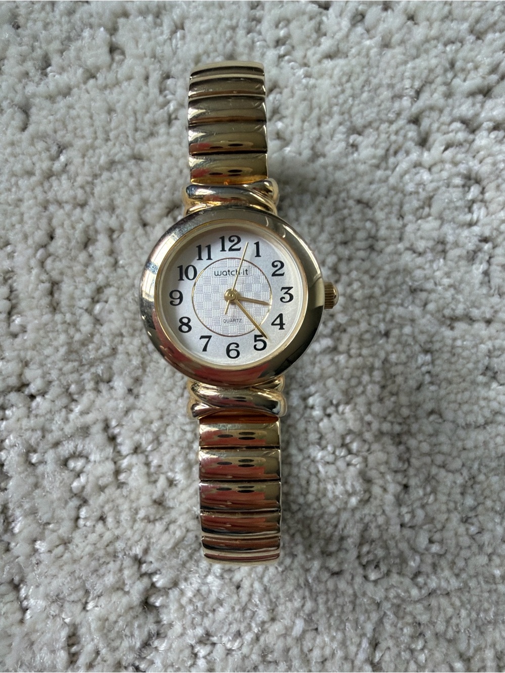 Vintage Watch-it M.Z. Berger Stretch Band Watch -Needs Battery